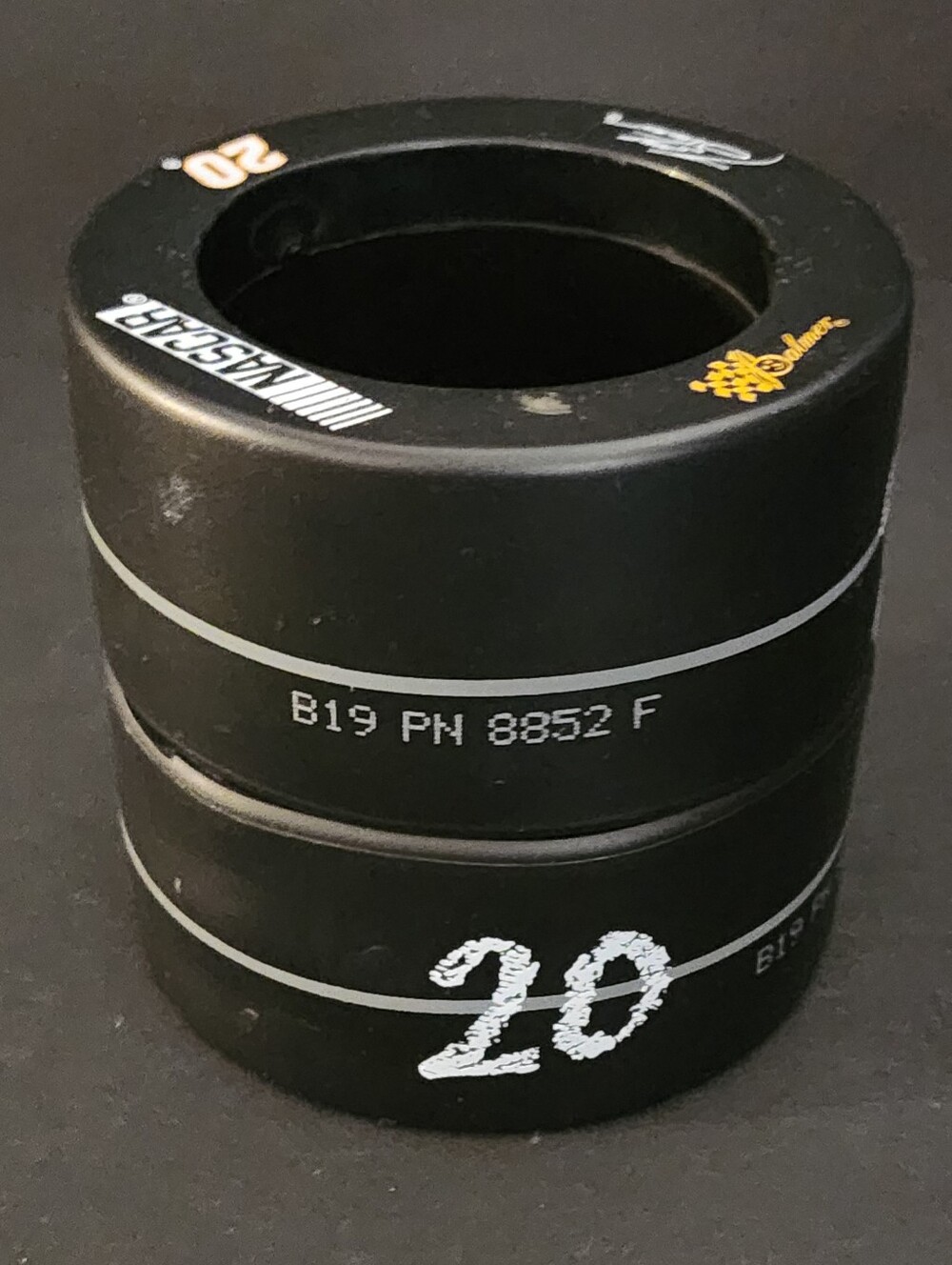 Nascar Drink Koozie, Tire Stack Can Insulator #20, Bell